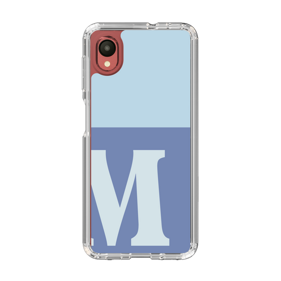 Slim Protection Case［ Original - initial two tone - M blue ］