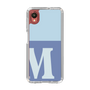Slim Protection Case［ Original - initial two tone - M blue ］