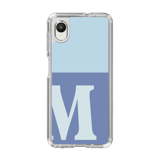 Slim Protection Case［ Original - initial two tone - M blue ］