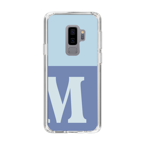 Slim Protection Case［ Original - initial two tone - M blue ］