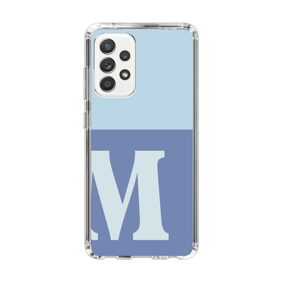 Slim Protection Case［ Original - initial two tone - M blue ］
