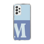 Slim Protection Case［ Original - initial two tone - M blue ］