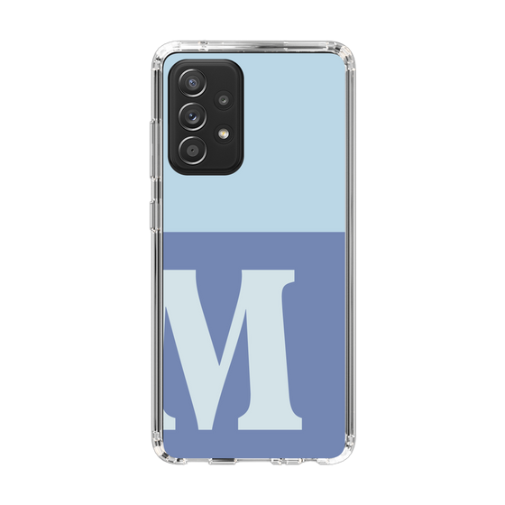 Slim Protection Case［ Original - initial two tone - M blue ］
