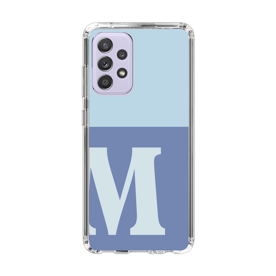 Slim Protection Case［ Original - initial two tone - M blue ］