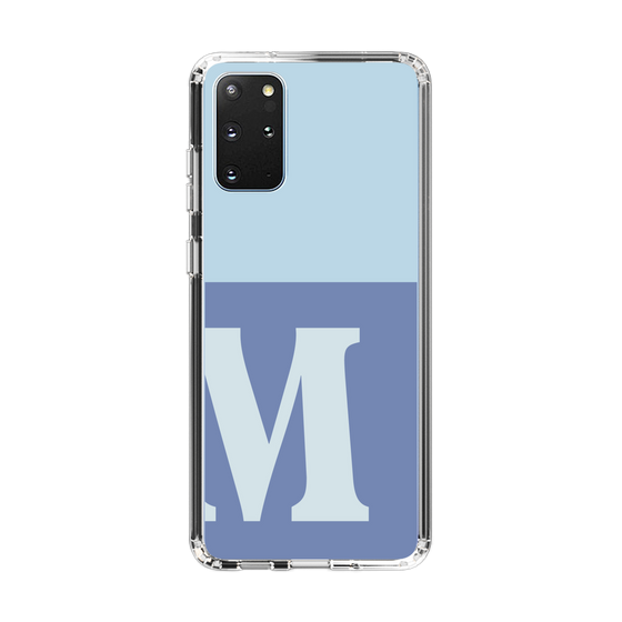 Slim Protection Case［ Original - initial two tone - M blue ］