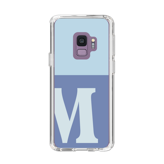 Slim Protection Case［ Original - initial two tone - M blue ］