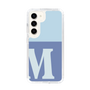 Slim Protection Case［ Original - initial two tone - M blue ］