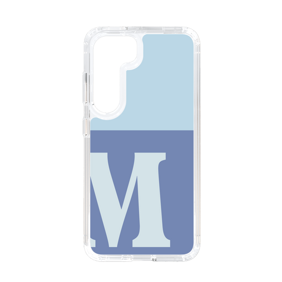 Slim Protection Case［ Original - initial two tone - M blue ］