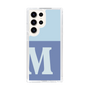 Slim Protection Case［ Original - initial two tone - M blue ］