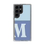 Slim Protection Case［ Original - initial two tone - M blue ］