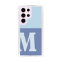 Slim Protection Case［ Original - initial two tone - M blue ］