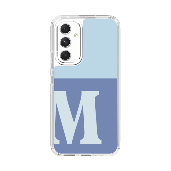 Slim Protection Case［ Original - initial two tone - M blue ］