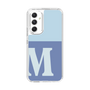Slim Protection Case［ Original - initial two tone - M blue ］