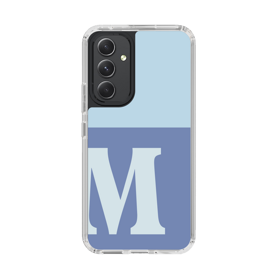 Slim Protection Case［ Original - initial two tone - M blue ］