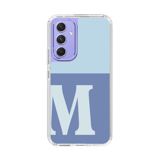 Slim Protection Case［ Original - initial two tone - M blue ］