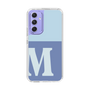 Slim Protection Case［ Original - initial two tone - M blue ］
