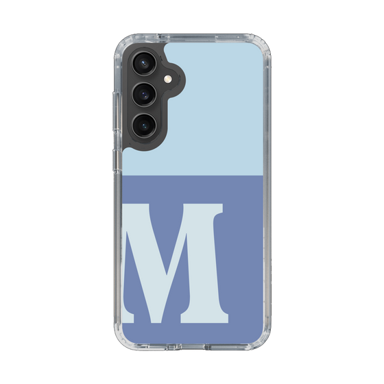 Slim Protection Case［ Original - initial two tone - M blue ］