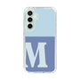 Slim Protection Case［ Original - initial two tone - M blue ］
