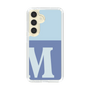 Slim Protection Case［ Original - initial two tone - M blue ］