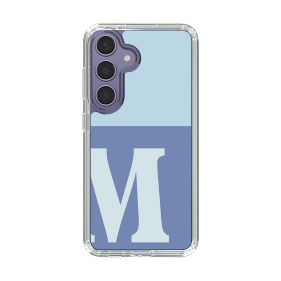 Slim Protection Case［ Original - initial two tone - M blue ］