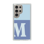 Slim Protection Case［ Original - initial two tone - M blue ］