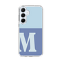 Slim Protection Case［ オリジナル - initial two tone - M blue ］