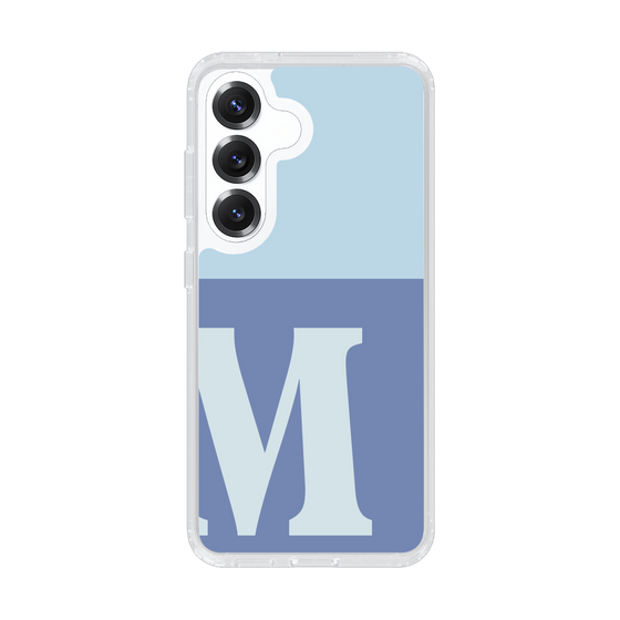 Slim Protection Case［ Original - initial two tone - M blue ］