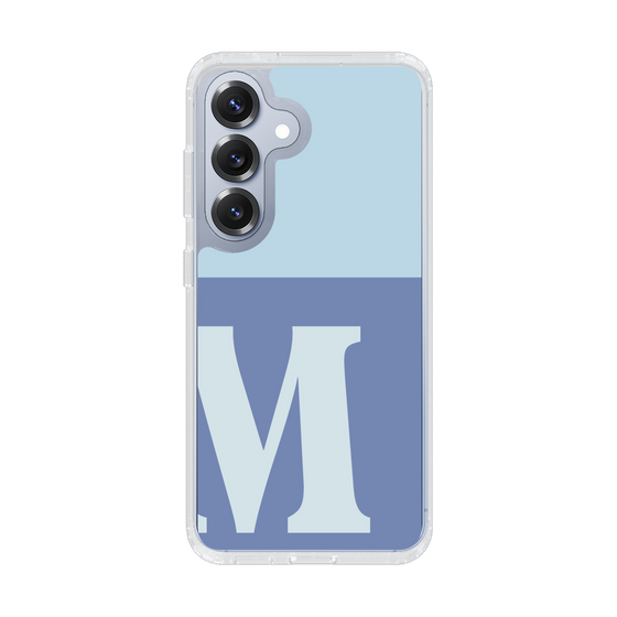 Slim Protection Case［ Original - initial two tone - M blue ］
