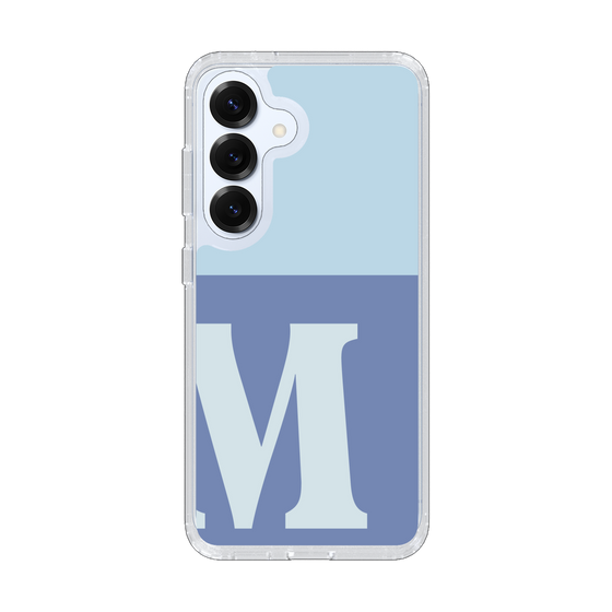 Slim Protection Case［ Original - initial two tone - M blue ］