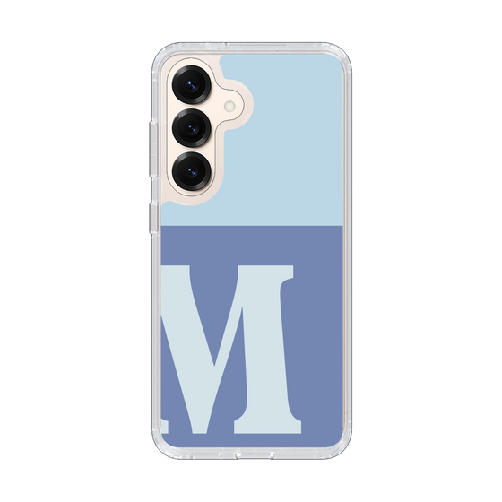 Slim Protection Case［ Original - initial two tone - M blue ］