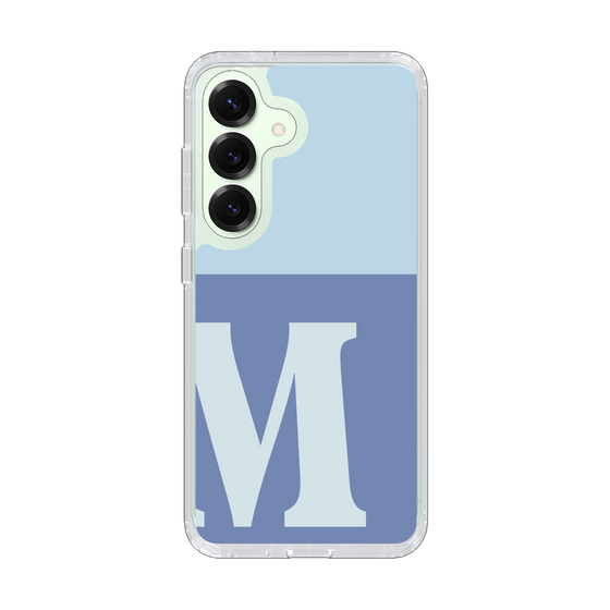 Slim Protection Case［ Original - initial two tone - M blue ］