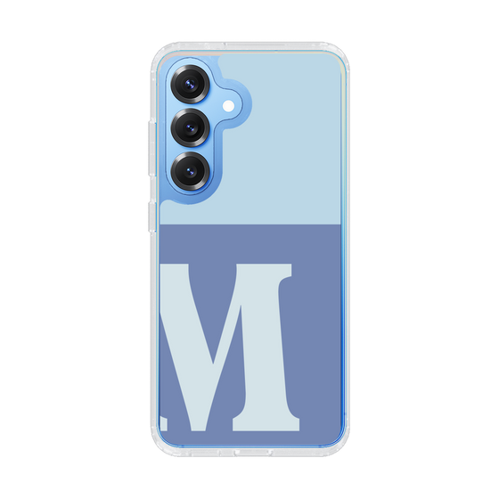 Slim Protection Case［ Original - initial two tone - M blue ］