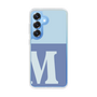 Slim Protection Case［ Original - initial two tone - M blue ］