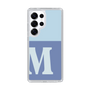 Slim Protection Case［ Original - initial two tone - M blue ］