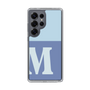 Slim Protection Case［ Original - initial two tone - M blue ］