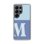 Slim Protection Case［ Original - initial two tone - M blue ］