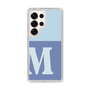 Slim Protection Case［ Original - initial two tone - M blue ］