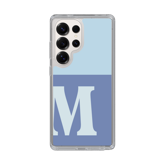Slim Protection Case［ Original - initial two tone - M blue ］