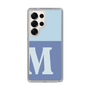 Slim Protection Case［ Original - initial two tone - M blue ］