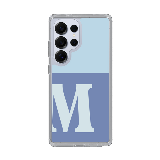 Slim Protection Case［ Original - initial two tone - M blue ］