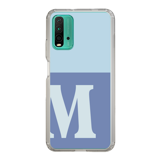Slim Protection Case［ Original - initial two tone - M blue ］