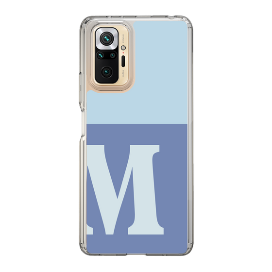 Slim Protection Case［ Original - initial two tone - M blue ］