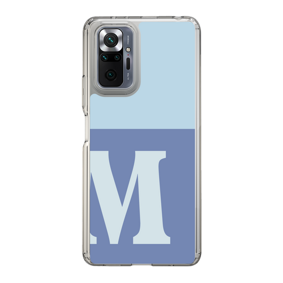 Slim Protection Case［ Original - initial two tone - M blue ］