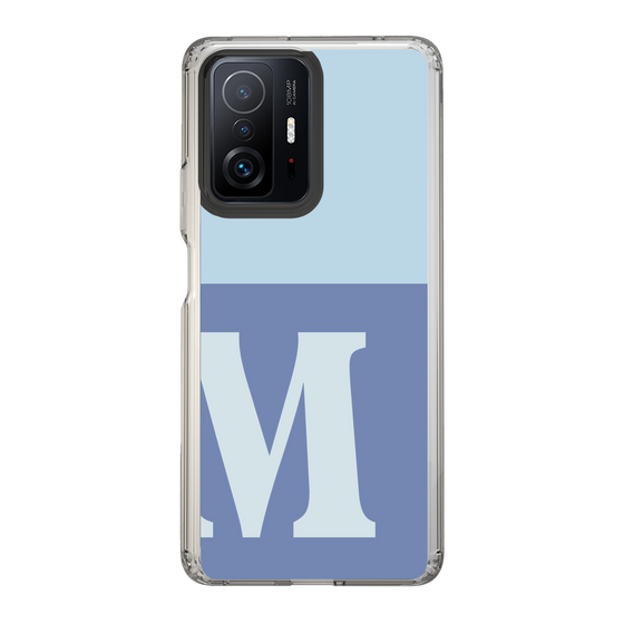 Slim Protection Case［ Original - initial two tone - M blue ］