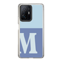Slim Protection Case［ Original - initial two tone - M blue ］