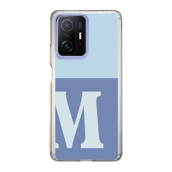Slim Protection Case［ Original - initial two tone - M blue ］