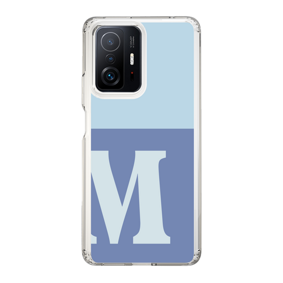 Slim Protection Case［ Original - initial two tone - M blue ］