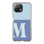 Slim Protection Case［ Original - initial two tone - M blue ］