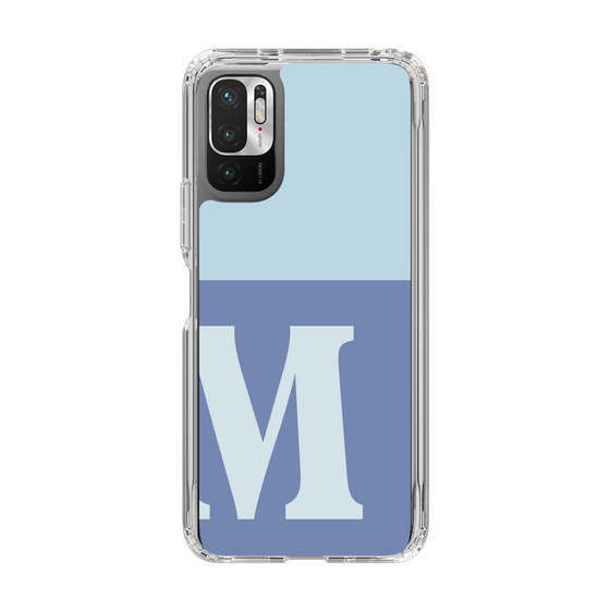 Slim Protection Case［ Original - initial two tone - M blue ］