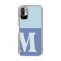 Slim Protection Case［ Original - initial two tone - M blue ］